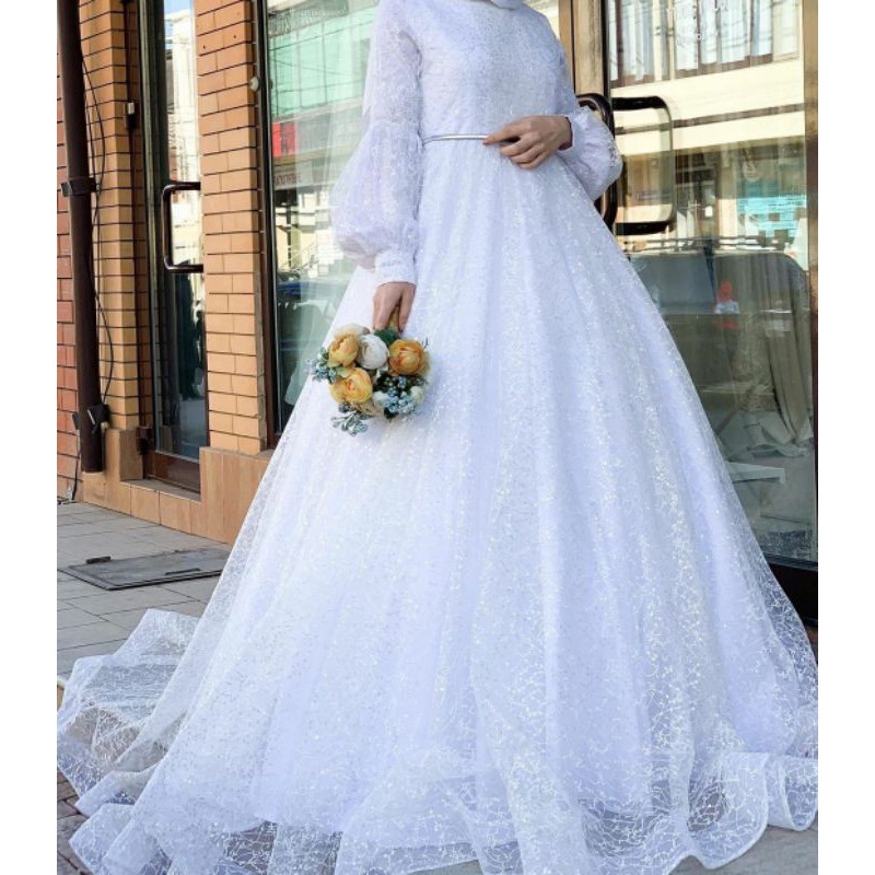 Jual gaun pengantin dress akad Shopee Indonesia