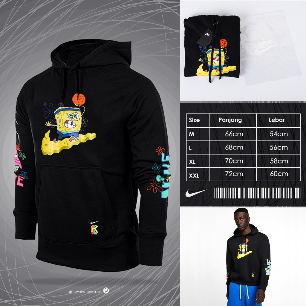 nike spongebob hoodie mens