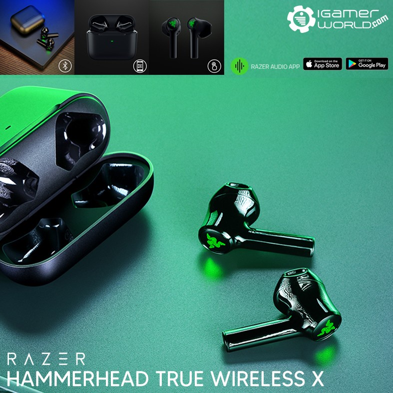 Razer Hammerhead True Wireless X TWS X Earbuds Gaming Earphone