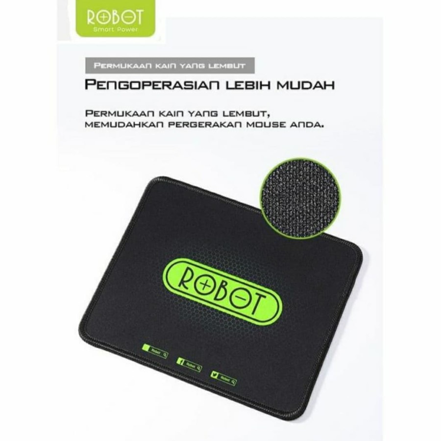Jual Mouse Pad ROBOT MP01 Mousepad Anti Slip Alas Karet / Tatakan Mouse ...