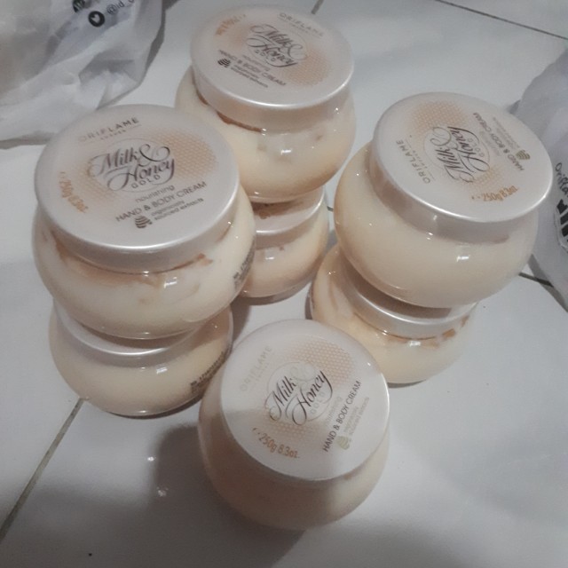 Jual Milk & Honey Gold Nourishing Hand & Body Cream Shopee Indonesia