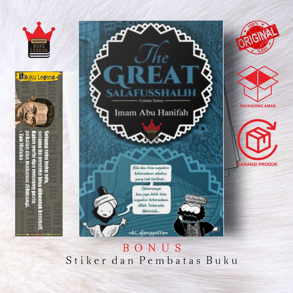 Jual Buku Komik The Great Salafusshalih Umar Bin Abdul Aziz Bagian 1 ...