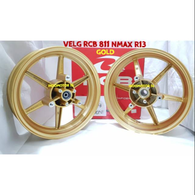 Jual VELG NMAX RCB 811 R13 GOLD Shopee Indonesia