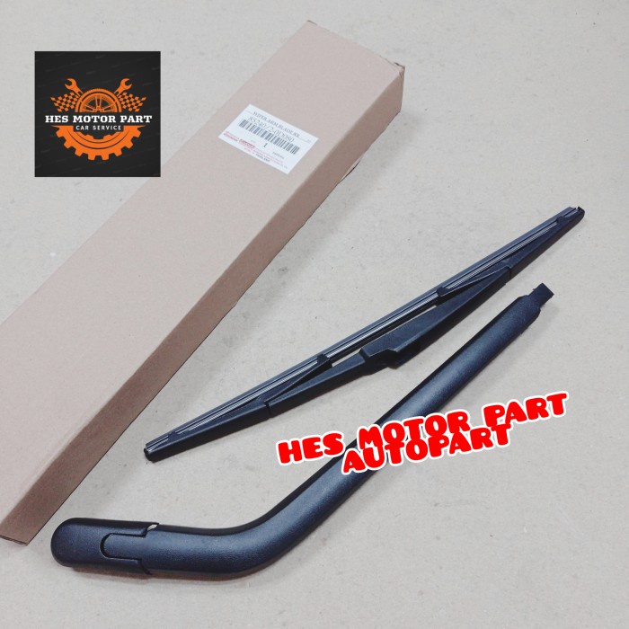 Jual Wiper Arm Belakang Plus Gagang Toyota Avanza Xenia Rush Terios Origina Shopee Indonesia