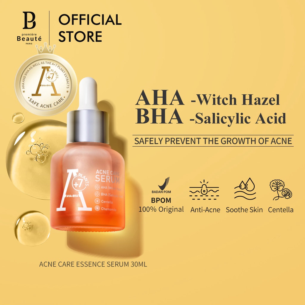 Jual Premiere Beaute Acne Care Serum 30ml Salicylic acid BHA AHA