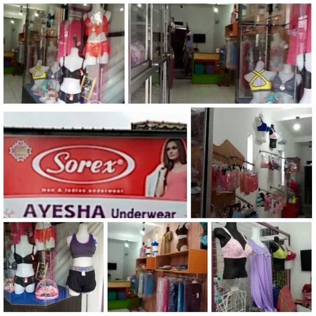 Ayesha Underwear - Ready bra sorex tanpa kawat cup sedang harga