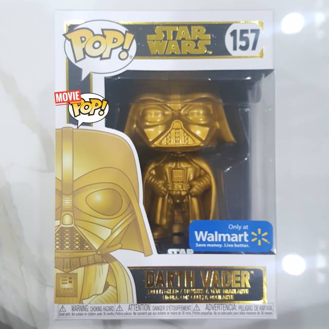 Jual Funko POP! Star Wars - Darth Vader Gold Metallic (Walmart ...