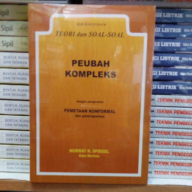 Jual Buku Peubah Kompleks Seri Buku Schaum Teori Dan Soal Soal Shopee Indonesia