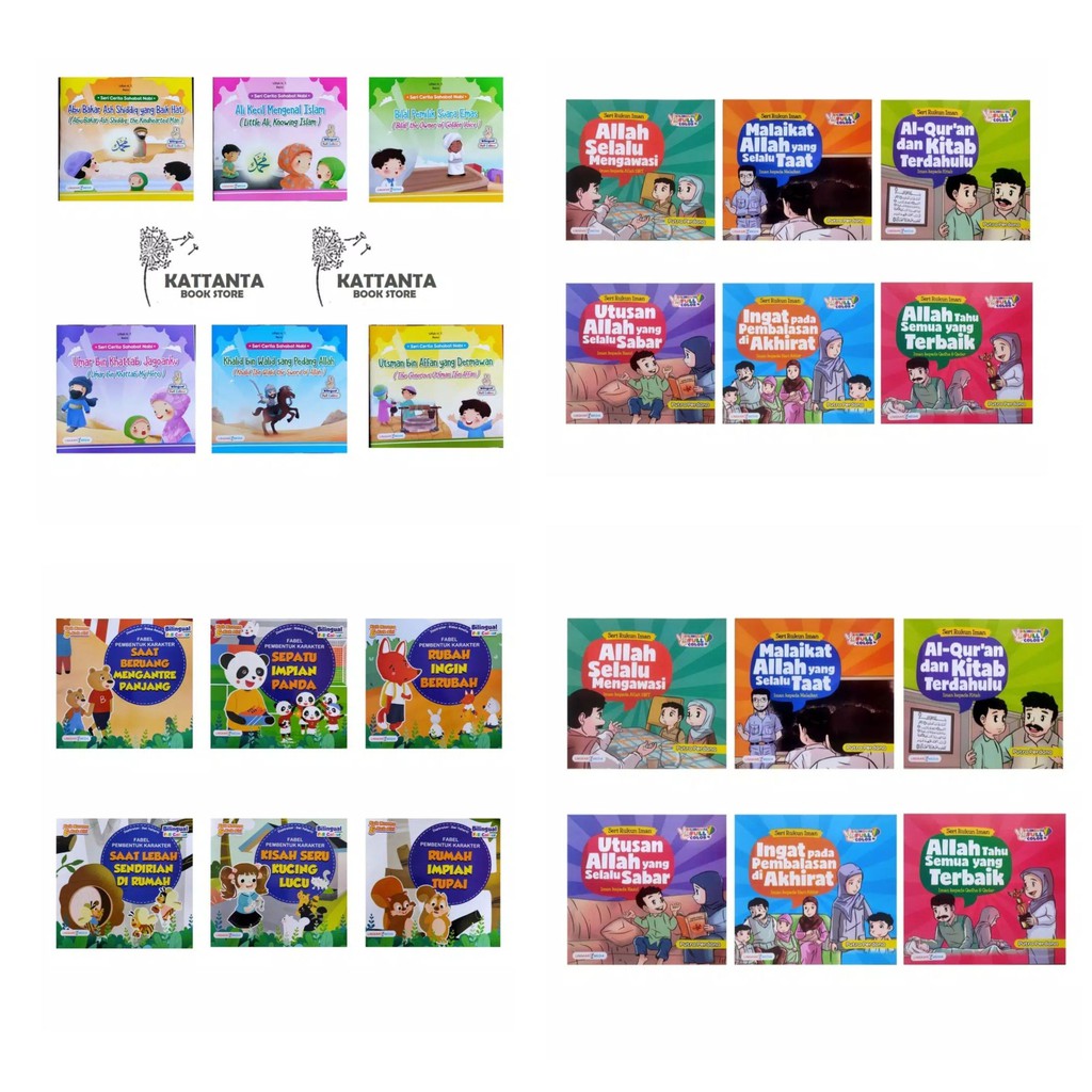 Jual BUKU ANAK - 1 SET CERITA BILLINGUAL | Shopee Indonesia