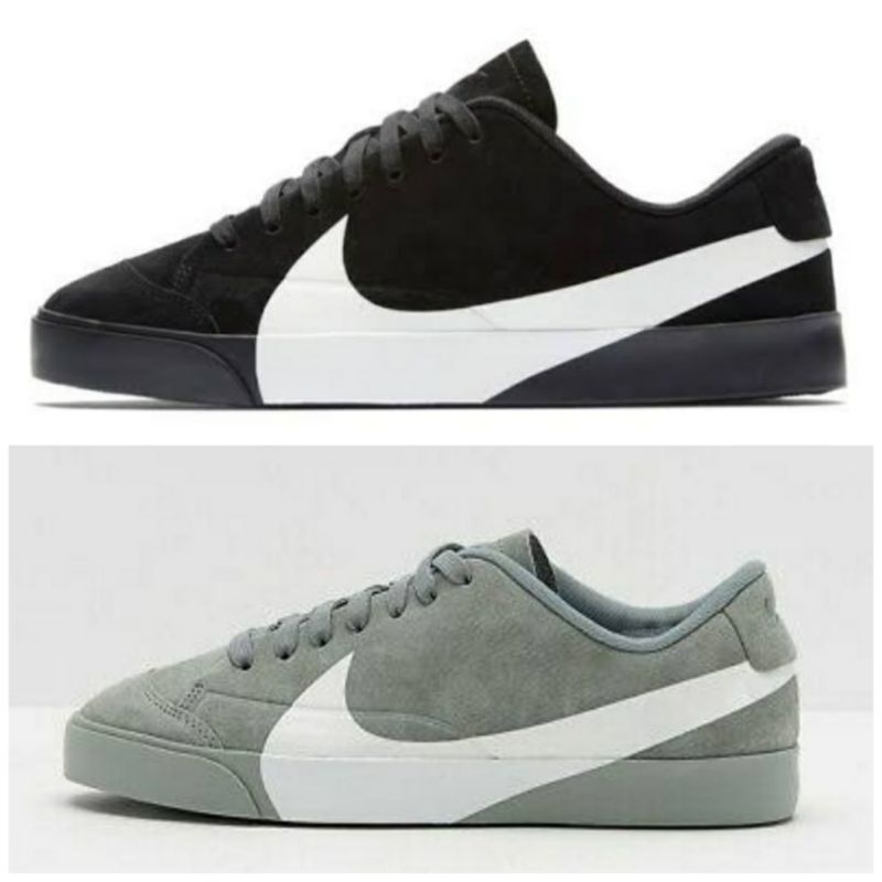 Nike blazer low oversized swoosh online