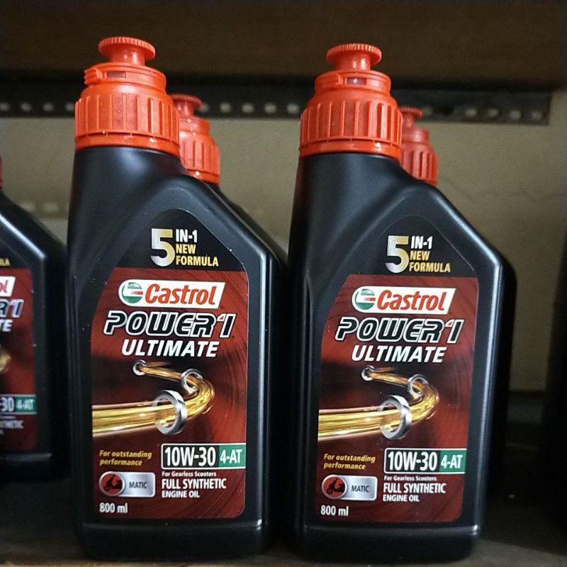 Jual Oli Mesin Castrol Power1 800ml Ultimate 10w-30 Full Synthetic ...