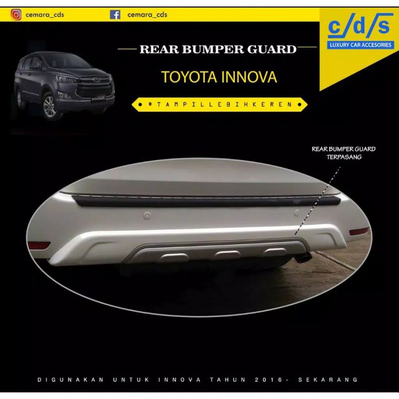 Jual INNOVA 16 REBORN Bemper Belakang Skid Plate | Shopee Indonesia