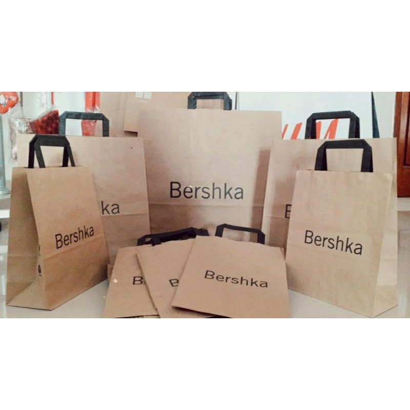 Bershka paper bag sale