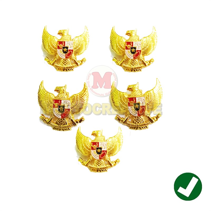 Jual Pin Lencana Garuda Indonesia Bros Garuda Pancasila Cm Shopee