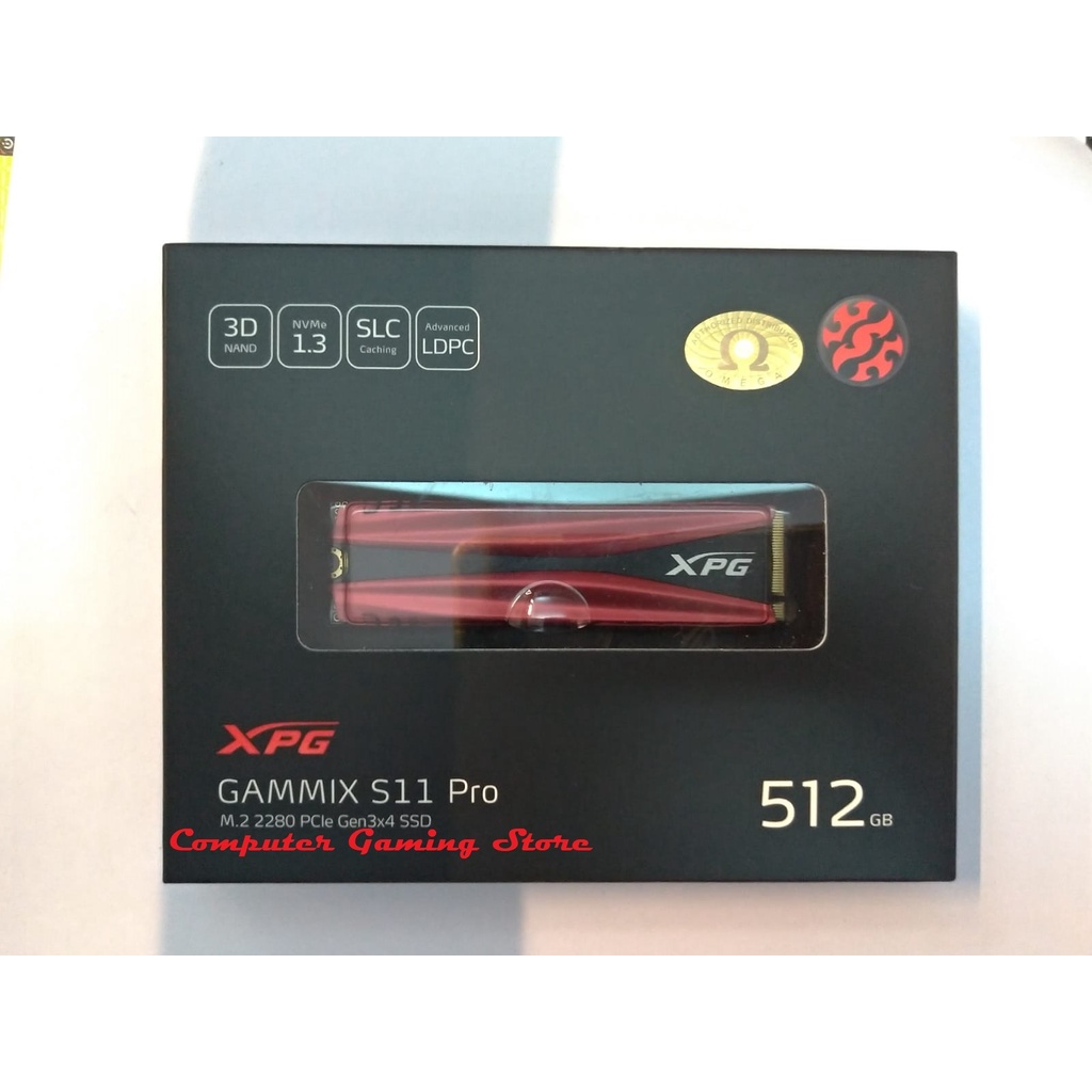 Jual ADATA XPG GAMMIX S11 PRO 512GB PCIE GEN3X4 M.2 2280 - SSD | Shopee ...