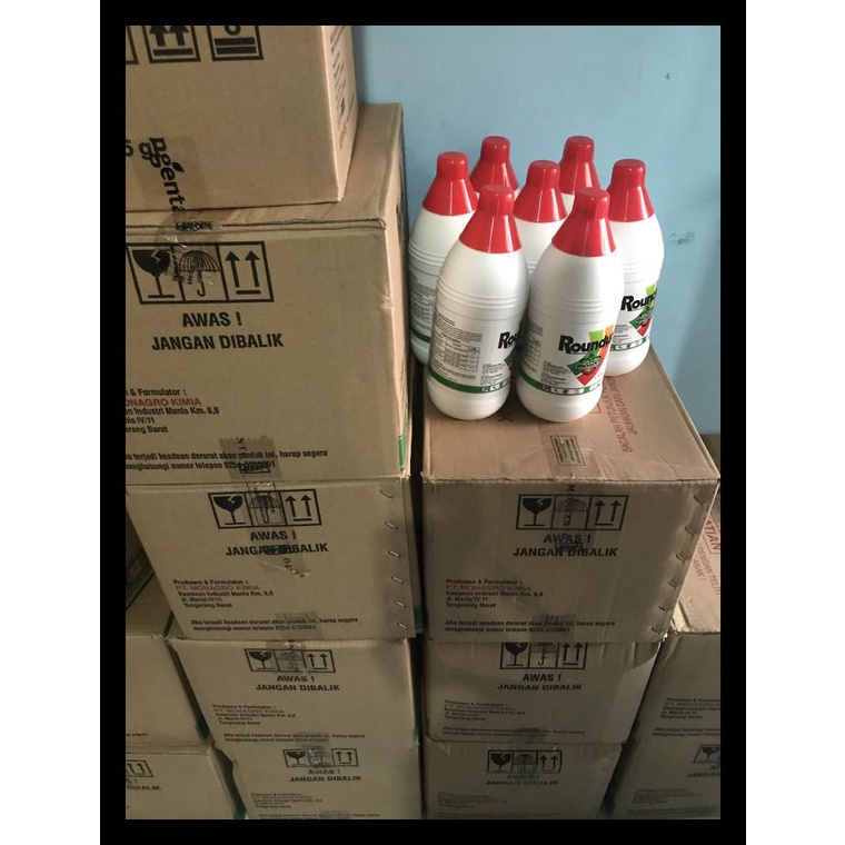 Jual Racun Rumput Herbisida Roundup 1 Liter Original Shopee Indonesia