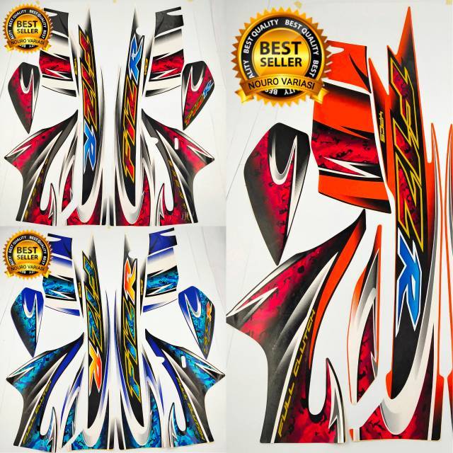 Jual striping yamaha fizr fiz r f1zr 2004 2005 list body standar ...