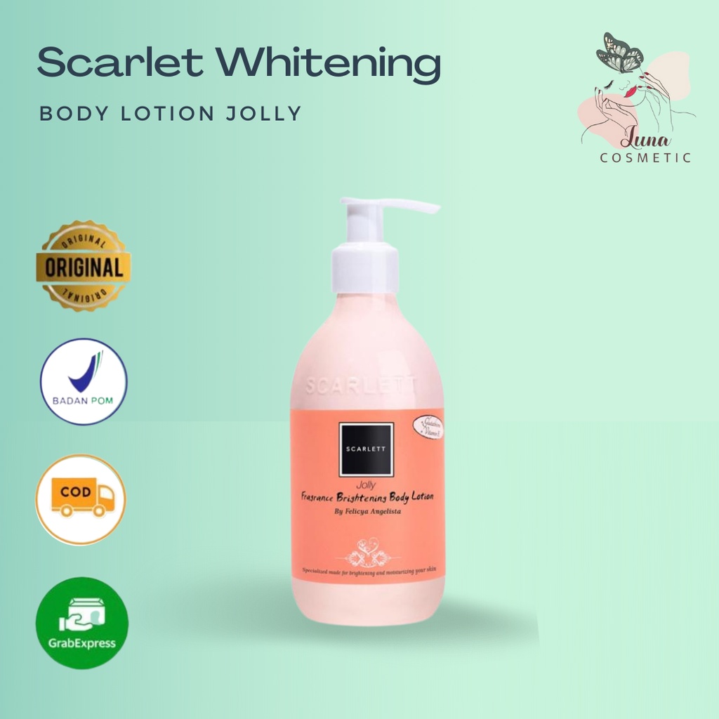 Jual Scarlett Whitening Scarlet Body Lotion Jolly Shopee Indonesia