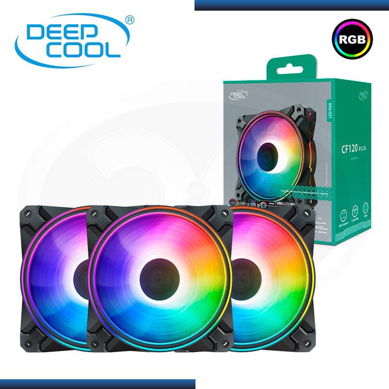 Jual Deepcool CF120 Plus Fan ARGB 12CM (3 in 1) | Shopee Indonesia