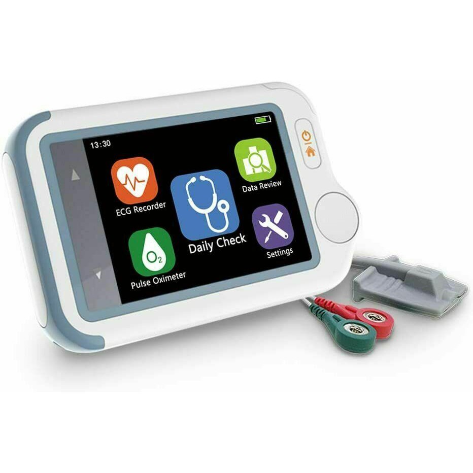 Jual Handheld Pulse Oximeter with APP & PC Report, ECG/EKG Monitor