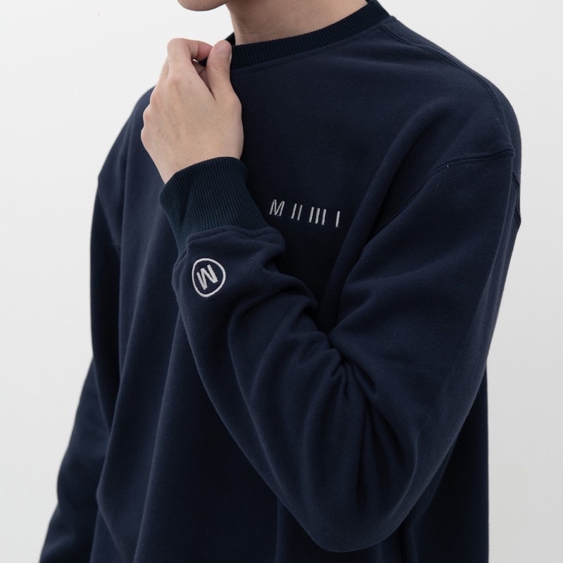 Jaket crewneck hot sale
