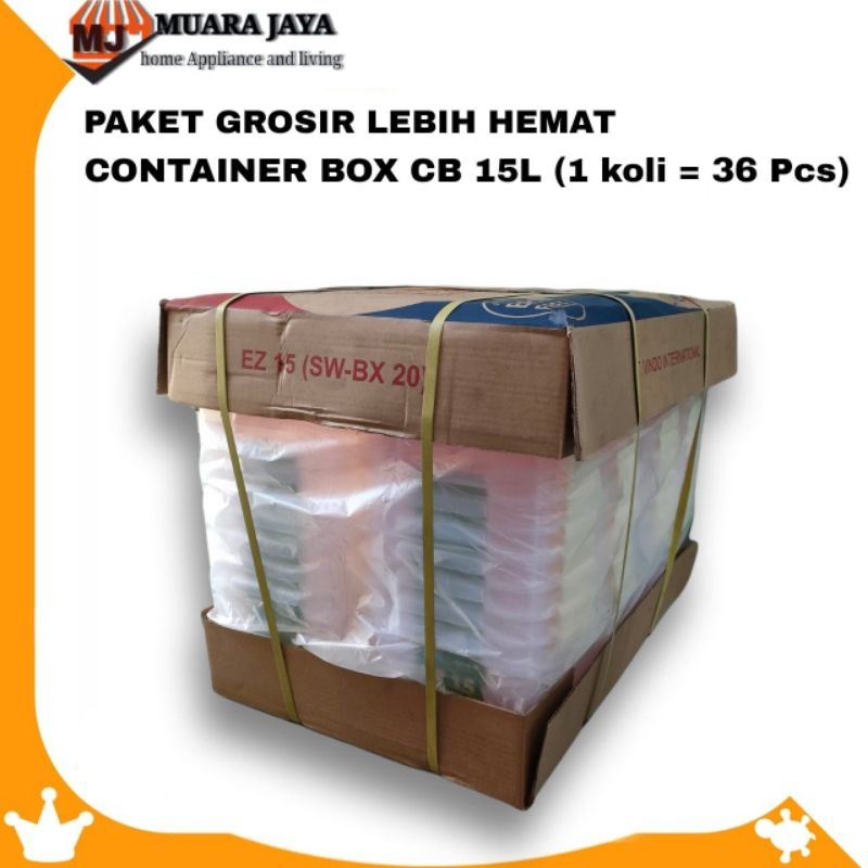Jual Cntainer box/kotak penyimpanan serbaguna ezy box paket grosir ...