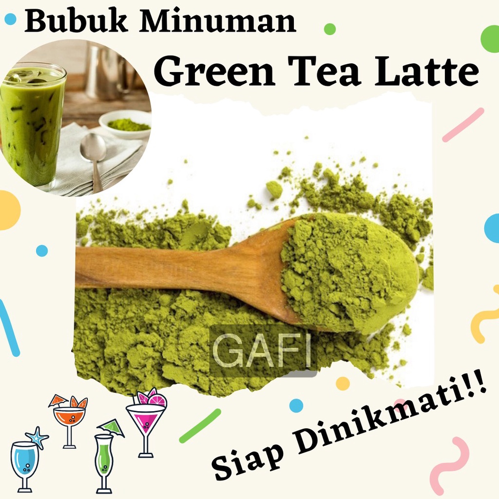 Jual Bubuk Minuman Rasa Green Tea Latte 1Kg Minuman Powder Teh Hijau ...