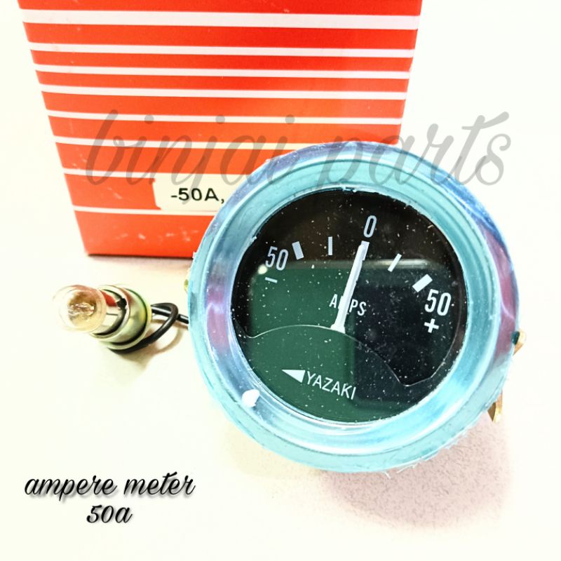 Jual AMPERE METER/AMPERE CAS aki 50a UNIVERSAL MERK YAZAKI | Shopee