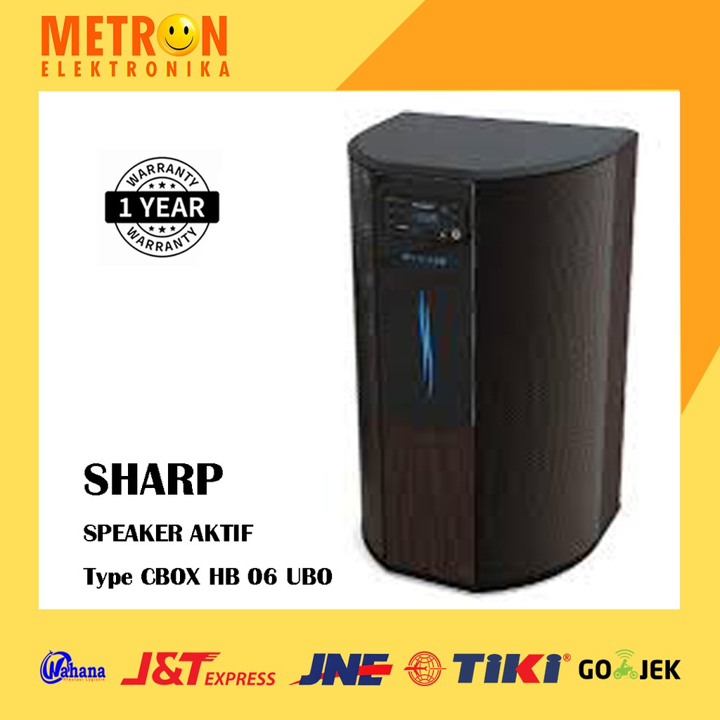 Jual SHARP CBOX HB 06 UBO / SPEAKER AKTIF HI BEAT / CBOXHB06UBO ...