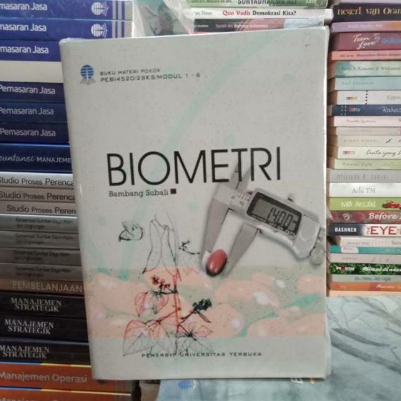 Jual BUKU BIOMETRI - BAMBANG SUBALI | Shopee Indonesia