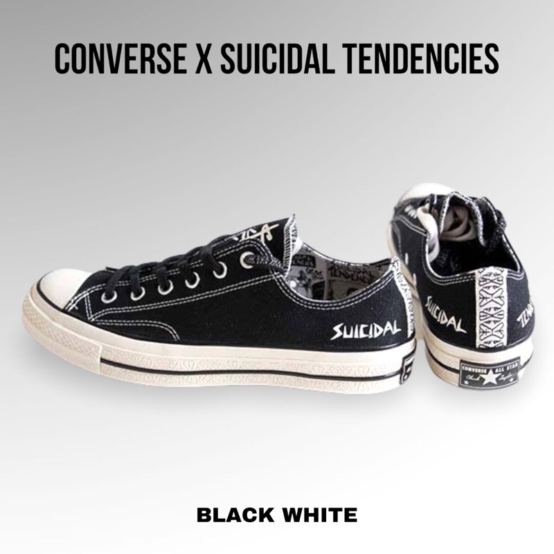 CONVERSE 70s x SUICIDAL TENDENCIES BLACK PREMIUM QUALITY