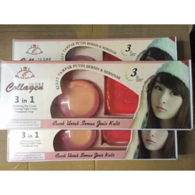 Jual Paket Cream Collagen 3in1 (box) | Shopee Indonesia