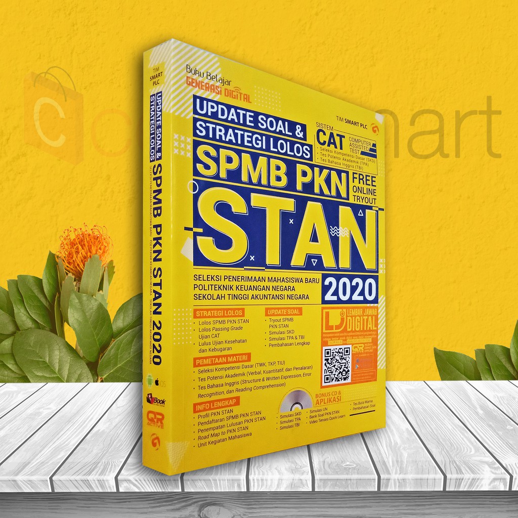 Jual BUKU TES MASUK STAN STRATEGI & BANK SOAL SPMB PKN STAN 2020 ...