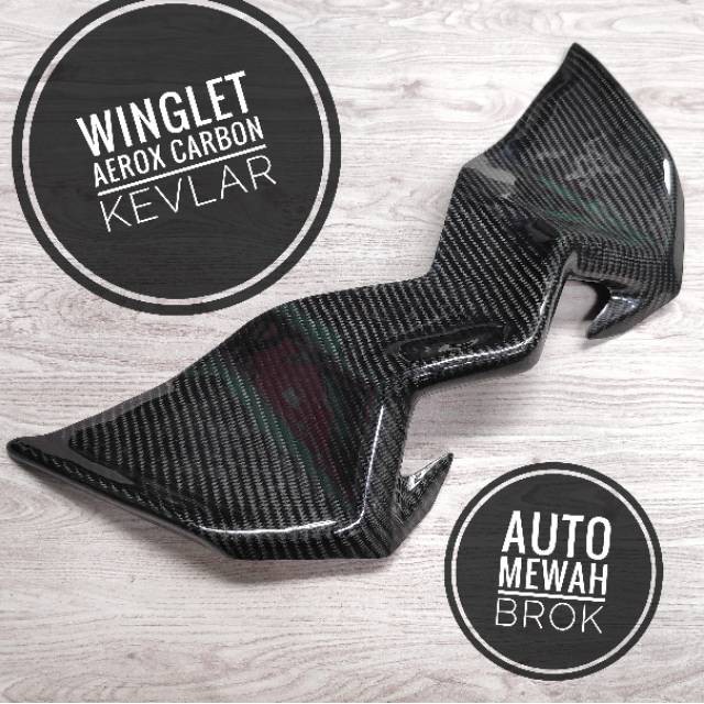 Jual WINGLET CARBON AEROX WINGLET KARBON AEROX WINGLET AEROX 155 KARBON ...