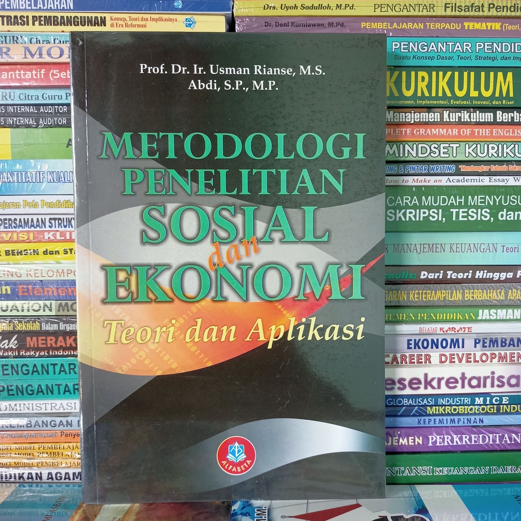 Jual Buku Metodologi Penelitian Sosial Dan Ekonomi Teori Dan Aplikasi ...