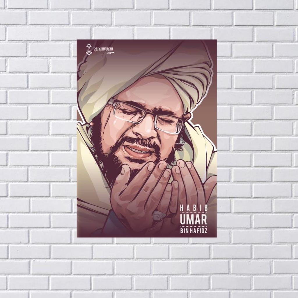 Jual POSTER HABIB UMAR BIN HAFIDZ/FOTO POSTER HABIB UMAR BIN HAFIDZ ...