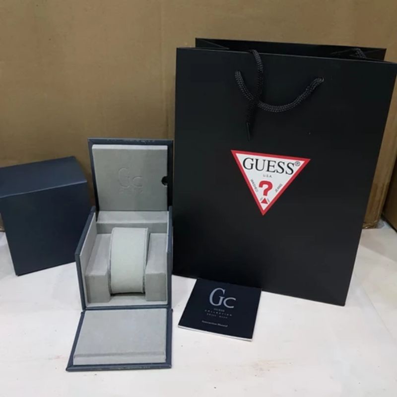Jual Kotak box jam tangan merk GC Guess Collection Original | Shopee ...