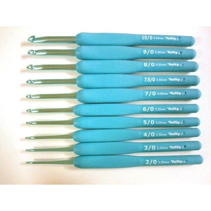 Jual Hakpen (Jarum / Alat Rajut) Tulip Etimo Blue Shopee Indonesia