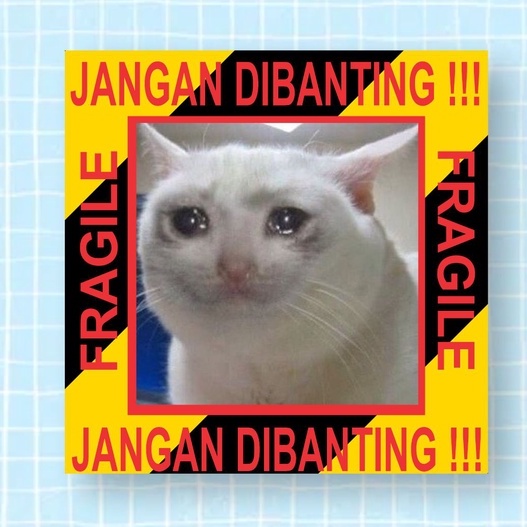 Jual Sticker Fragile / Sticker Label Pengiriman / Sticker Tempel ...