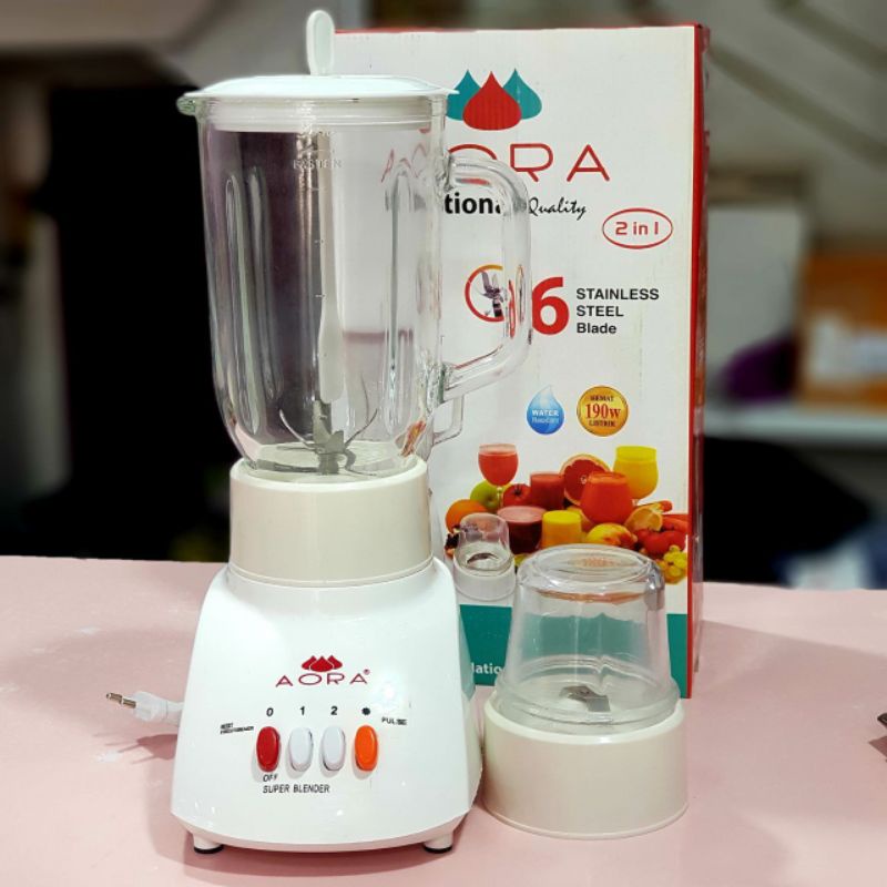 Jual blender aurora terbaru high quality bahan kaca tebal cocok untuk