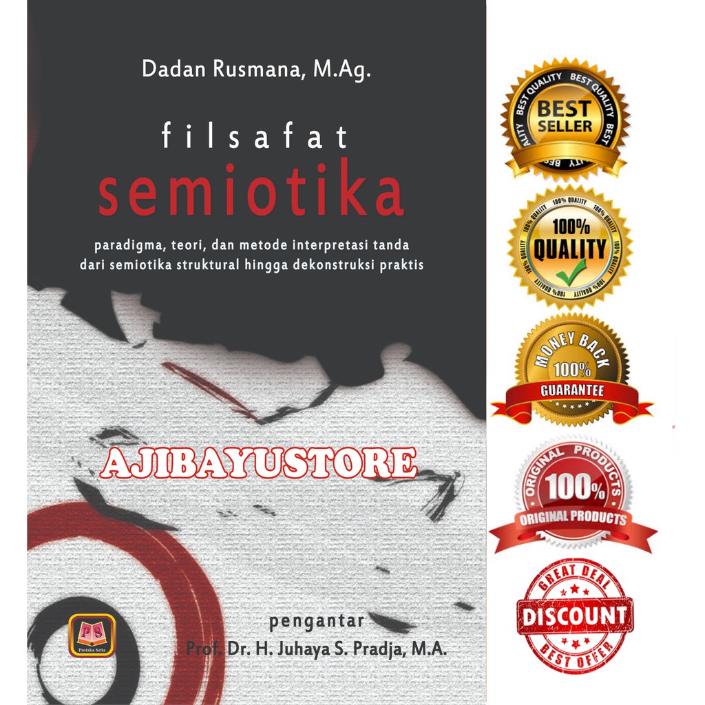 Jual Filsafat Semiotika Dadan Rusmana Pustaka Setia Shopee Indonesia