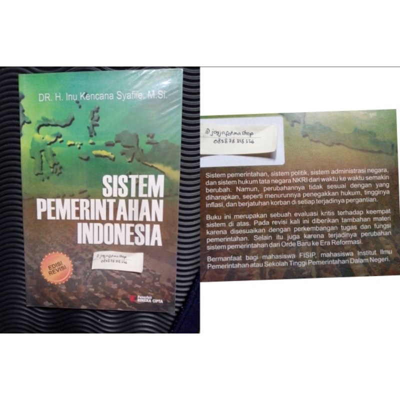 Jual buku politik hukum sistem pemerintahan indonesia edisi revisi inu ...