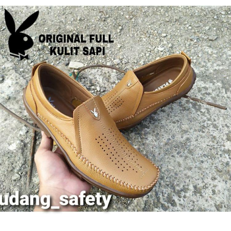 Jual SEPATU CASUAL COWOK ASLI KULIT SAPI PLAYBOY KUALITAS DI JAMIN ...