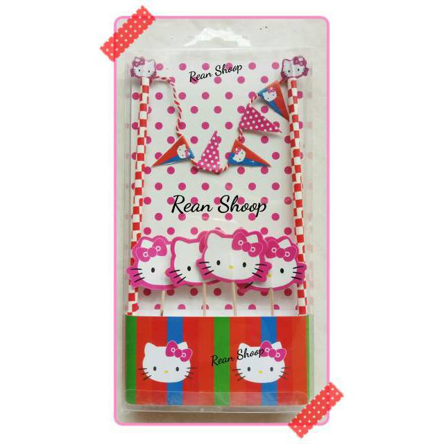 Jual Topper cake ulang tahun happy birthday hiasan kue ulang tahun