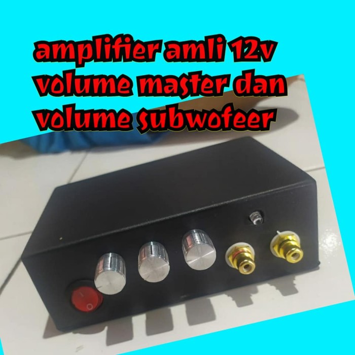 Jual Power Amplifier Class D Subwoofer / Amplifier / Ampli Mini ...