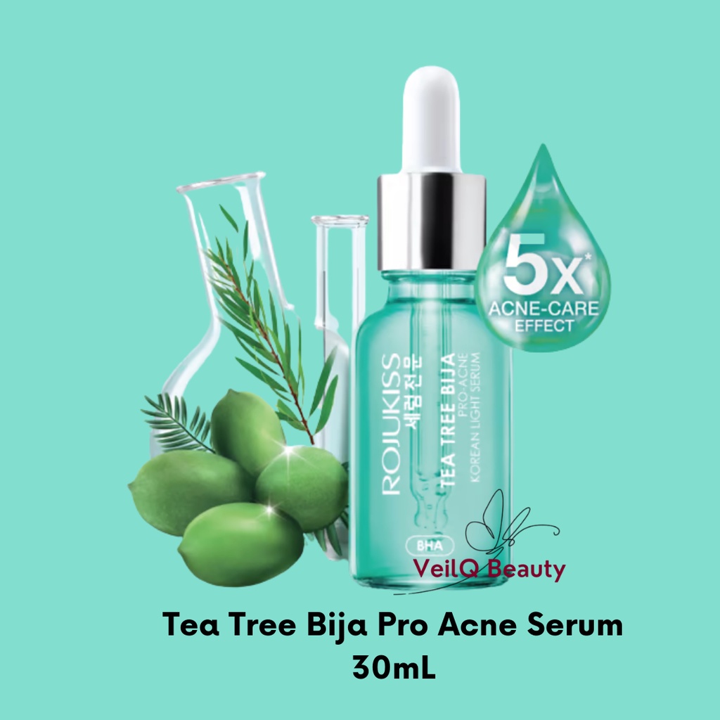 Jual Rojukiss Korean Serum Jeju Lotus Tea Tree Bija Acne Orange C ...