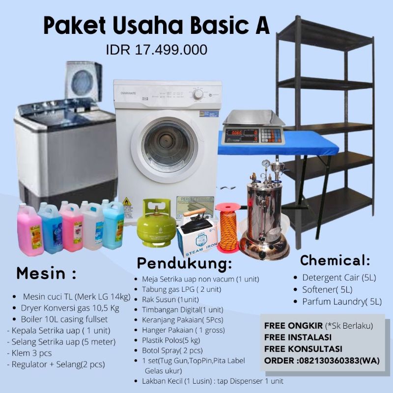 Jual Paket Buka Usaha Laundry Kiloan Satuan Shopee Indonesia 2214