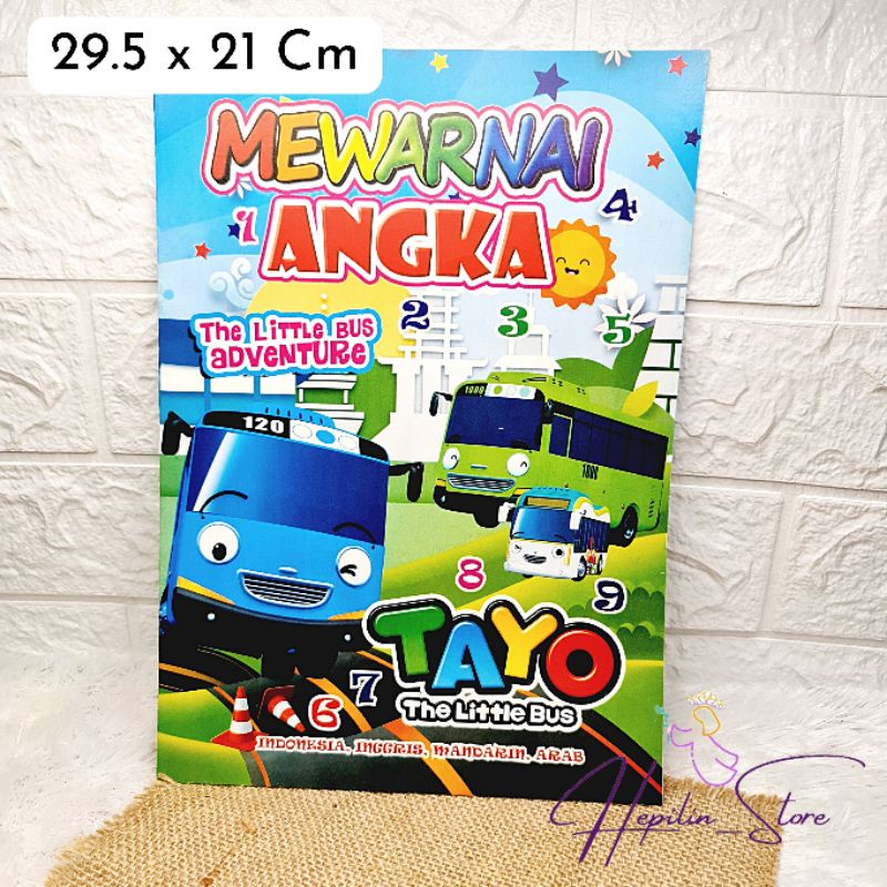 Jual [ B ] Coloring & Activity Book Jumbo / Buku Soal Soal Anak ...