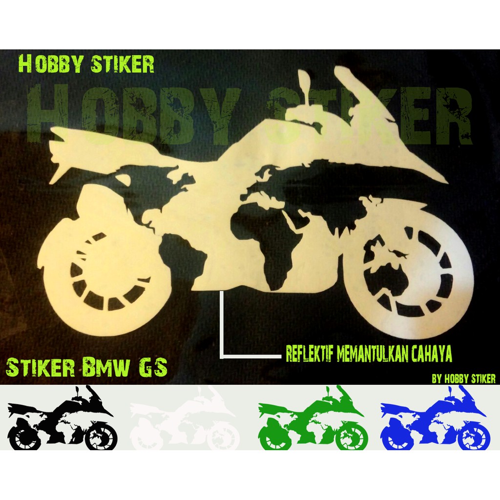 Jual Stiker motor mobil adventure Bmw GS | Shopee Indonesia