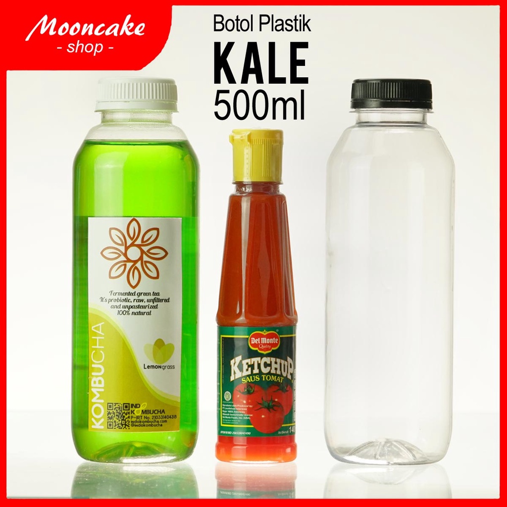 Jual Botol Plastik Kale 500ml tebal (berat 48gr) | Shopee Indonesia